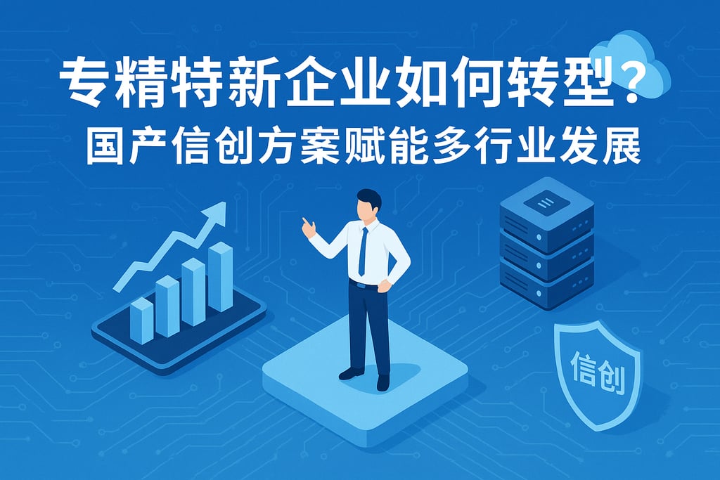 专精特新企业如何转型？国产信创方案赋能多行业发展
