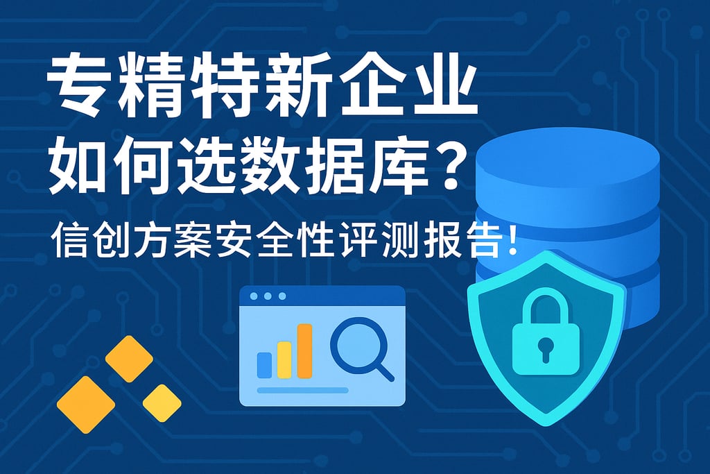专精特新企业如何选数据库？信创方案安全性评测报告！