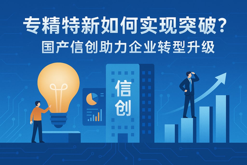专精特新如何实现突破？国产信创助力企业转型升级