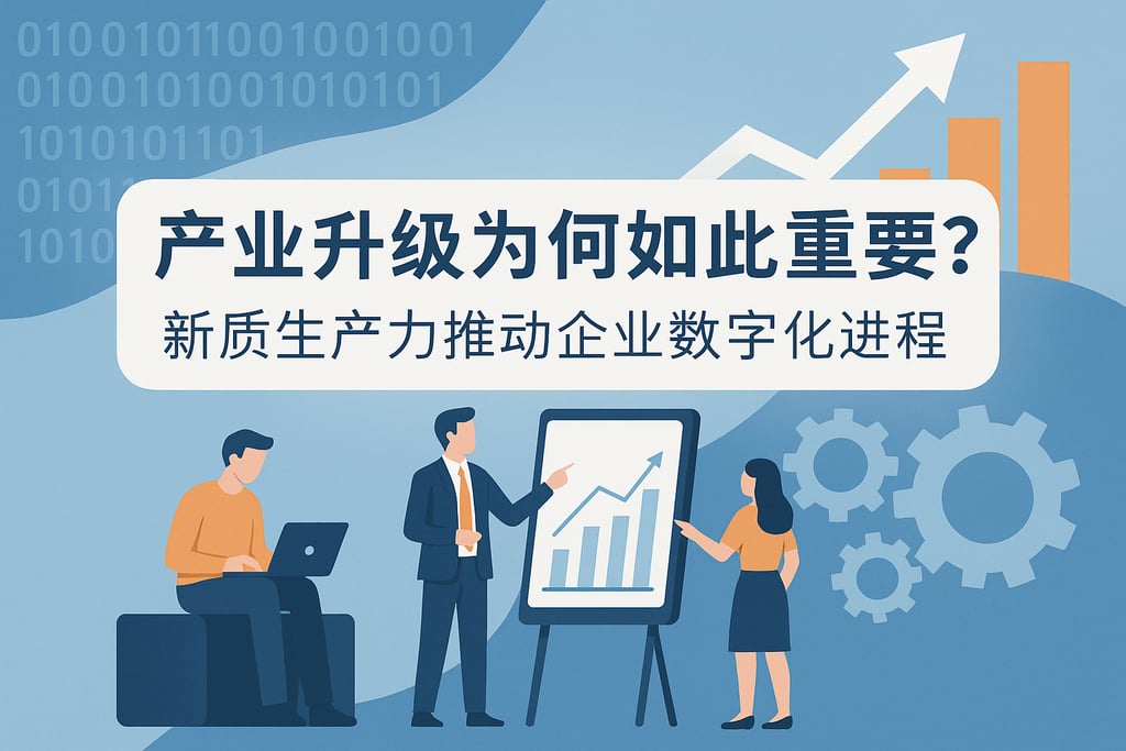 产业升级为何如此重要？新质生产力推动企业数字化进程