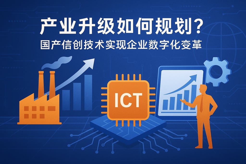 产业升级如何规划？国产信创技术实现企业数字化变革
