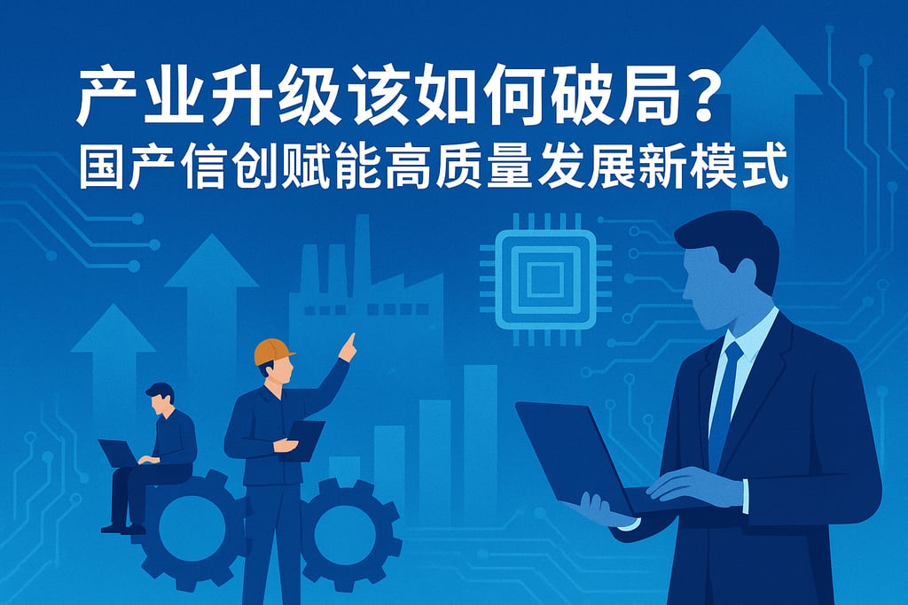 产业升级该如何破局？国产信创赋能高质量发展新模式