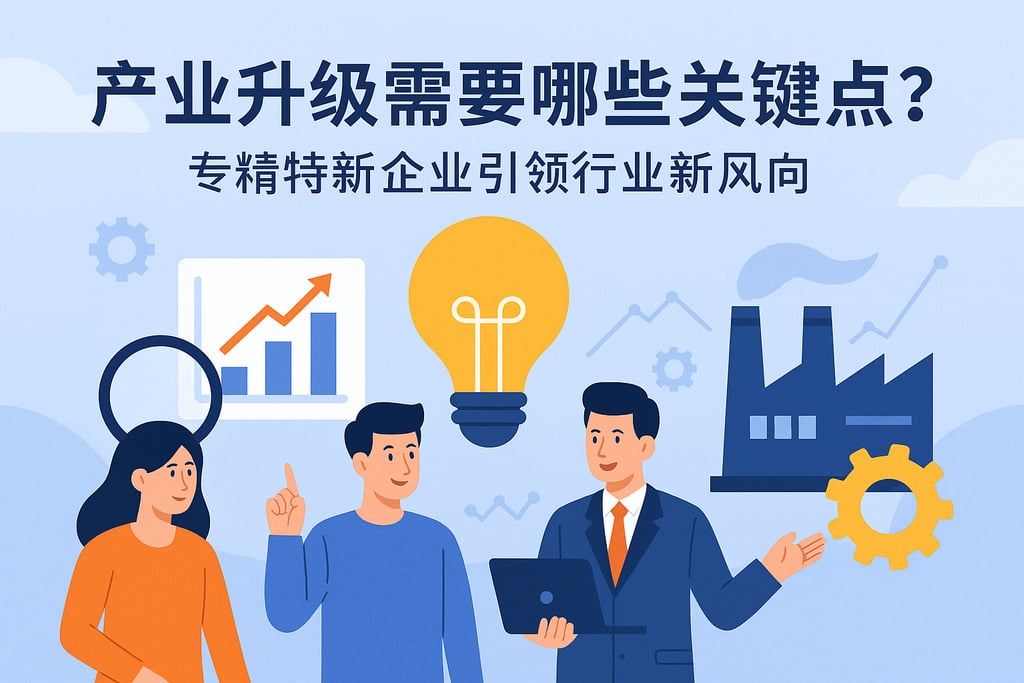 产业升级需要哪些关键点？专精特新企业引领行业新风向