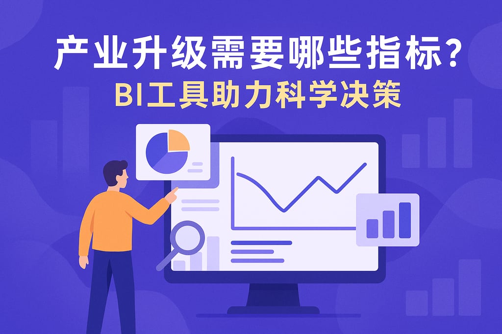 产业升级需要哪些指标？BI工具助力科学决策