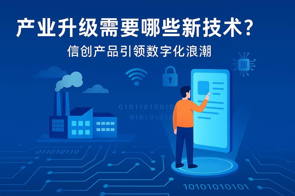 产业升级需要哪些新技术？信创产品引领数字化浪潮