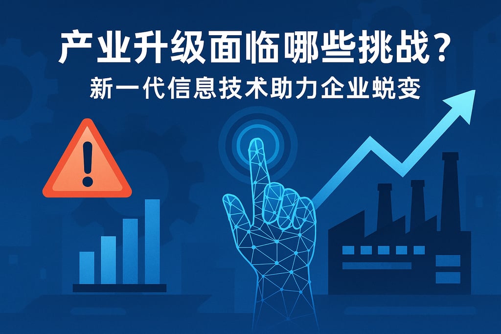 产业升级面临哪些挑战？新一代信息技术助力企业蜕变