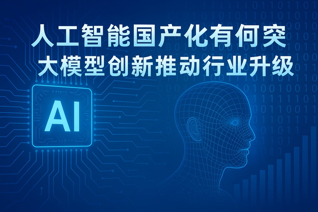 人工智能国产化有何突破？大模型创新推动行业升级