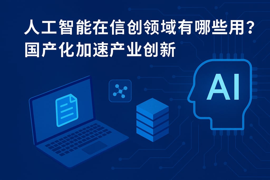 人工智能在信创领域有哪些应用？国产化加速产业创新