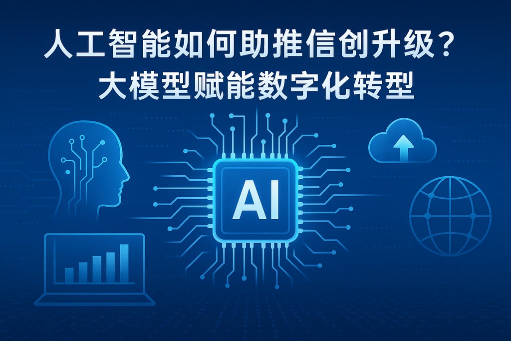 人工智能如何助推信创升级？大模型赋能数字化转型