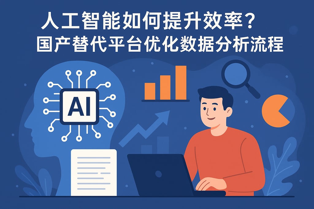 人工智能如何提升效率？国产替代平台优化数据分析流程