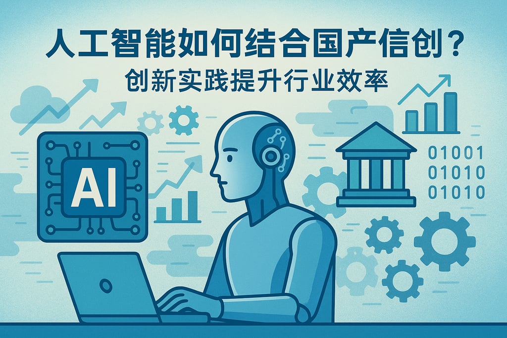 人工智能如何结合国产信创？创新实践提升行业效率
