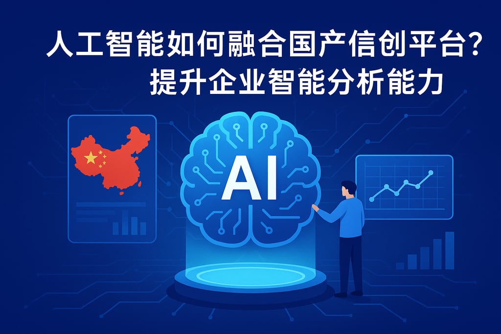 人工智能如何融合国产信创平台？提升企业智能分析能力