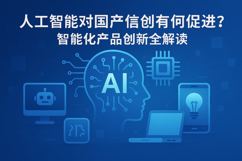 人工智能对国产信创有何促进？智能化产品创新全解读