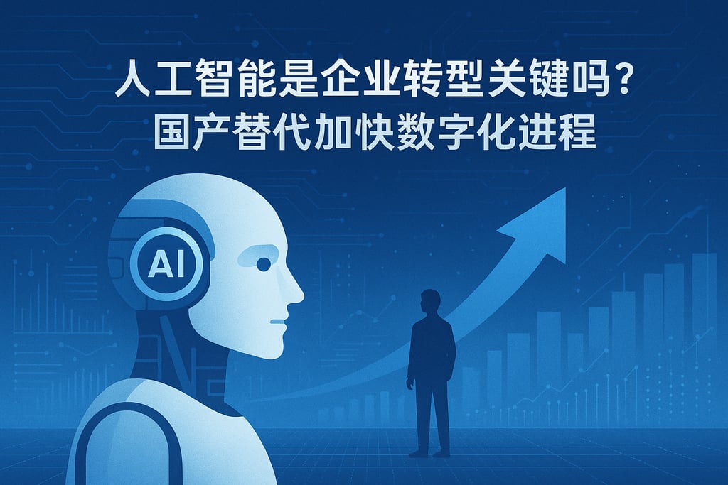 人工智能是企业转型关键吗？国产替代加快数字化进程