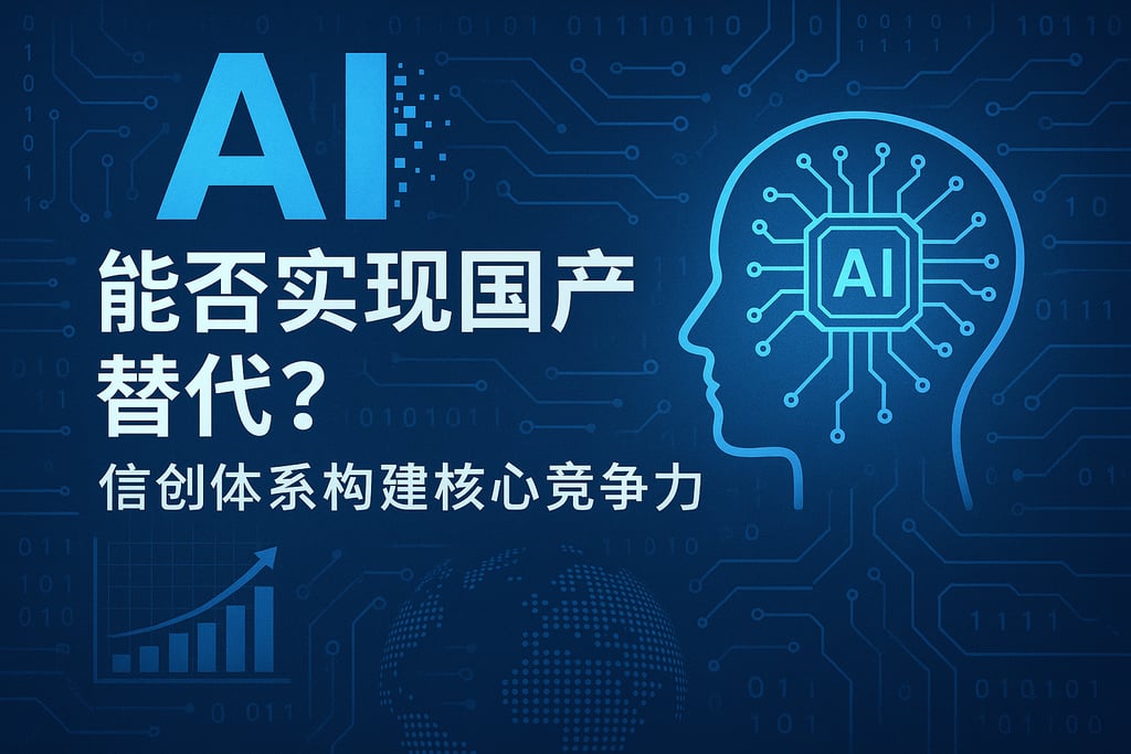人工智能能否实现国产替代？信创体系构建核心竞争力