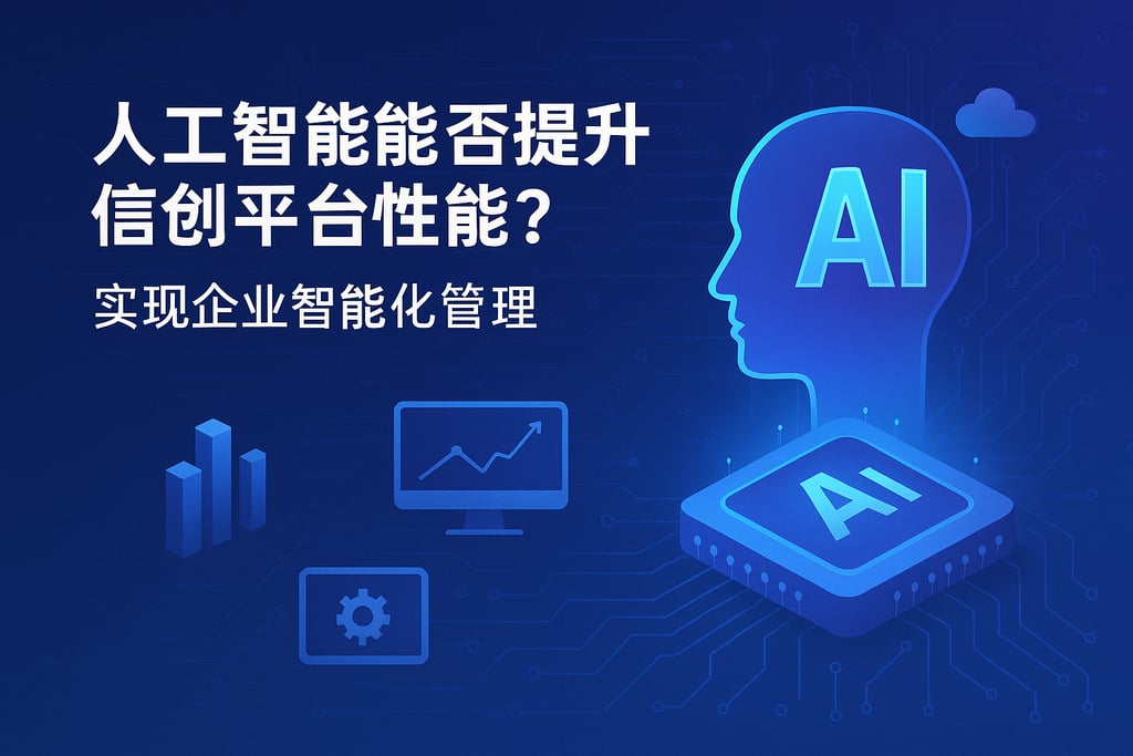 人工智能能否提升信创平台性能？实现企业智能化管理