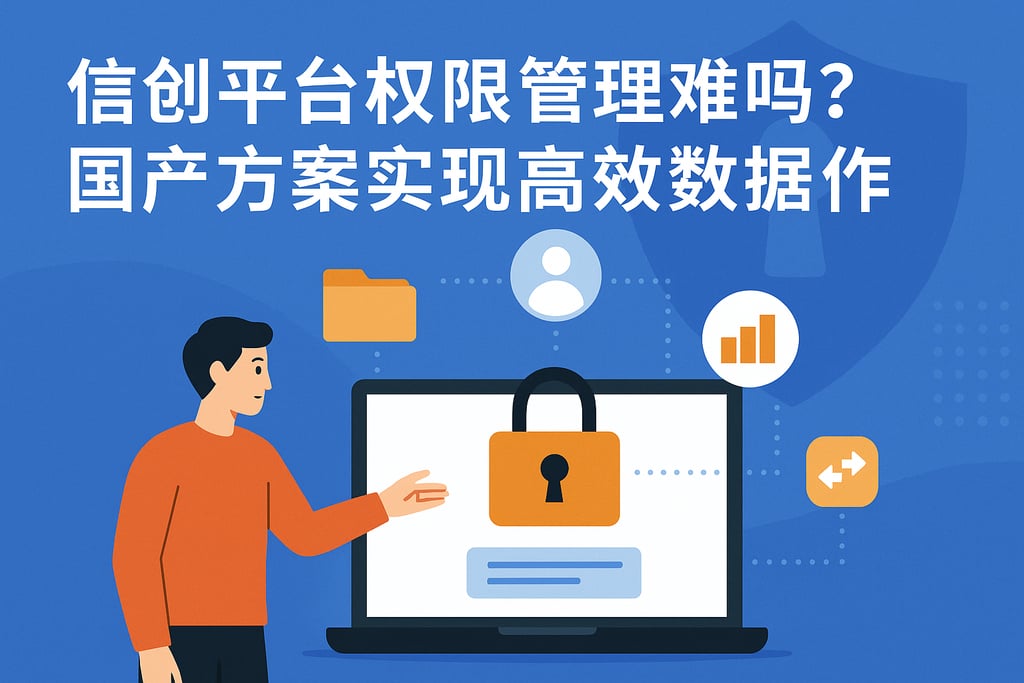 信创平台权限管理难吗？国产方案实现高效数据协作