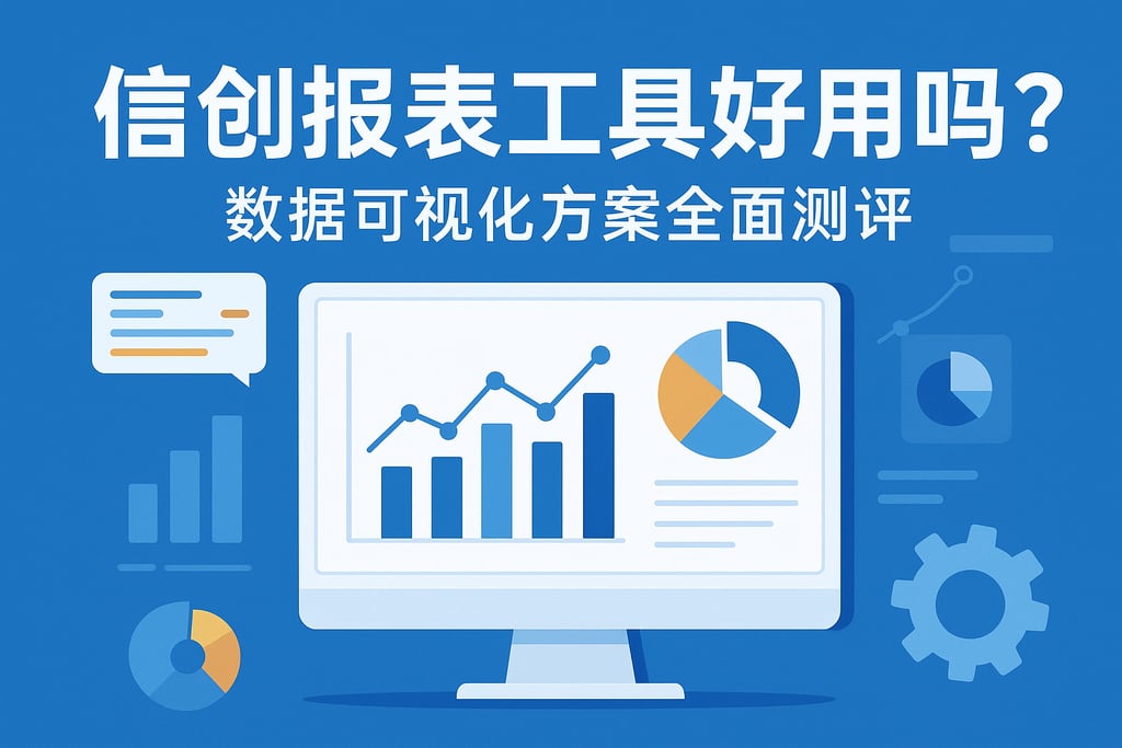 信创报表工具好用吗？数据可视化方案全面测评