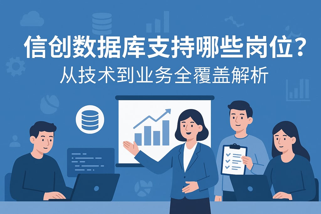 信创数据库支持哪些岗位？从技术到业务全覆盖解析