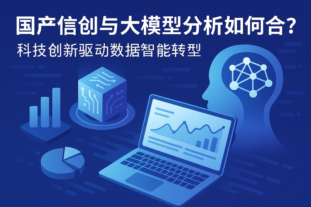 国产信创与大模型分析如何结合？科技创新驱动数据智能转型