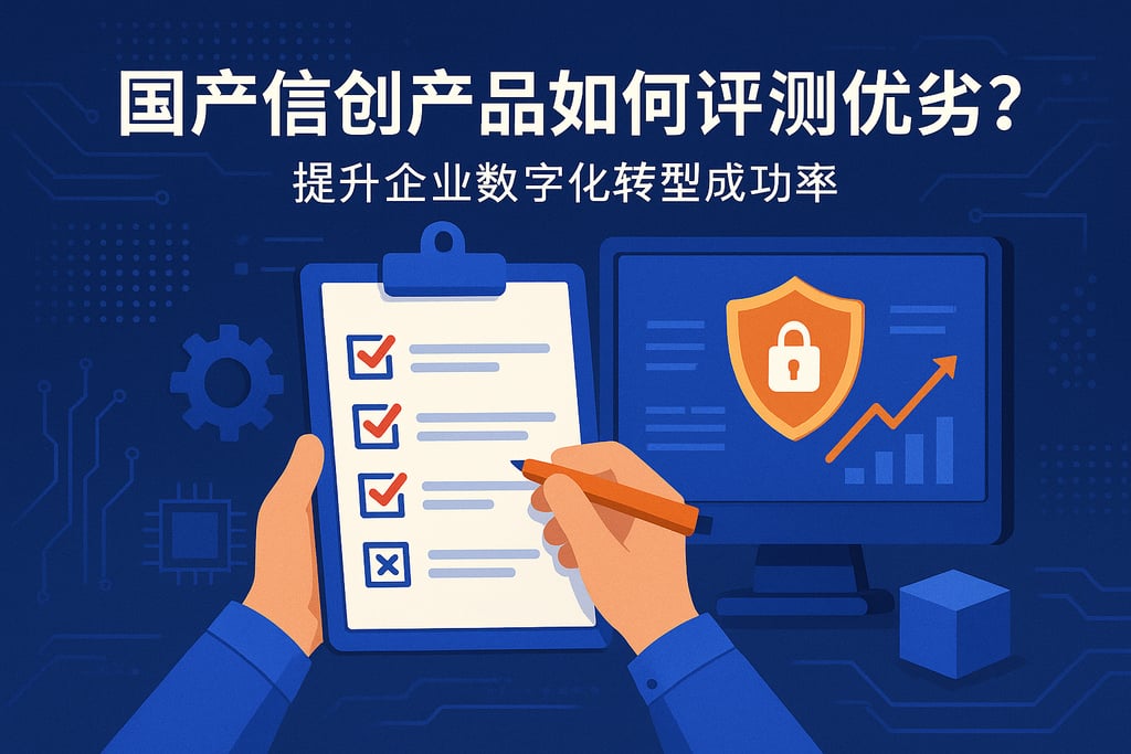 国产信创产品如何评测优劣？提升企业数字化转型成功率