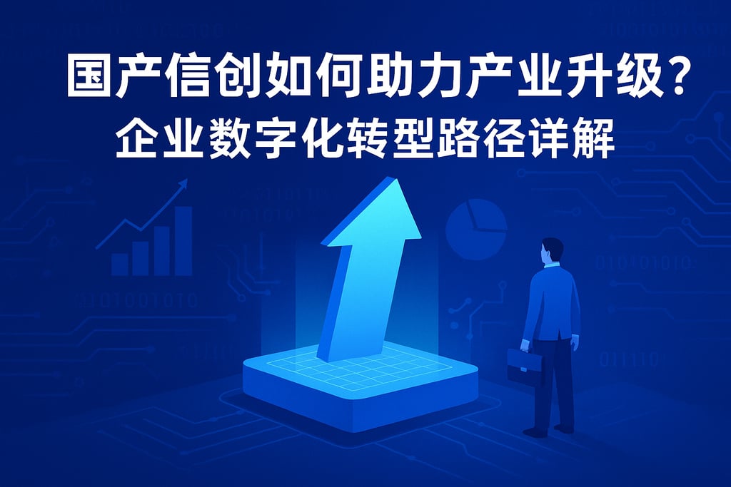 国产信创如何助力产业升级？企业数字化转型路径详解