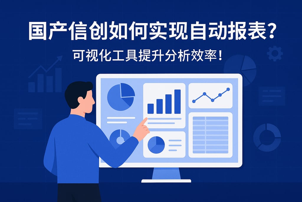 国产信创如何实现自动报表？可视化工具提升分析效率！