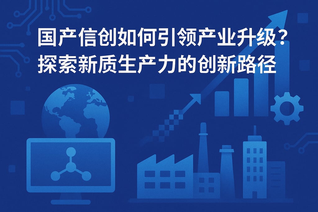 国产信创如何引领产业升级？探索新质生产力的创新路径
