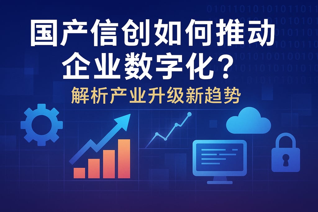 国产信创如何推动企业数字化？解析产业升级新趋势
