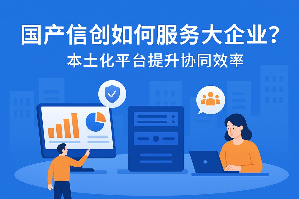 国产信创如何服务大企业？本土化平台提升协同效率