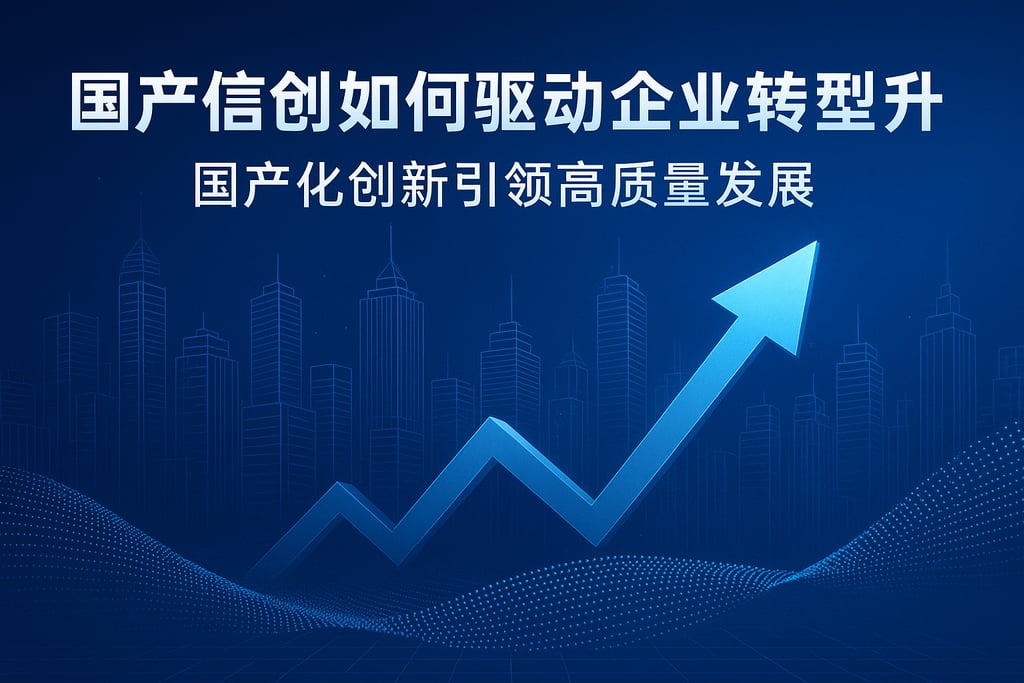 国产信创如何驱动企业转型升级？国产化创新引领高质量发展