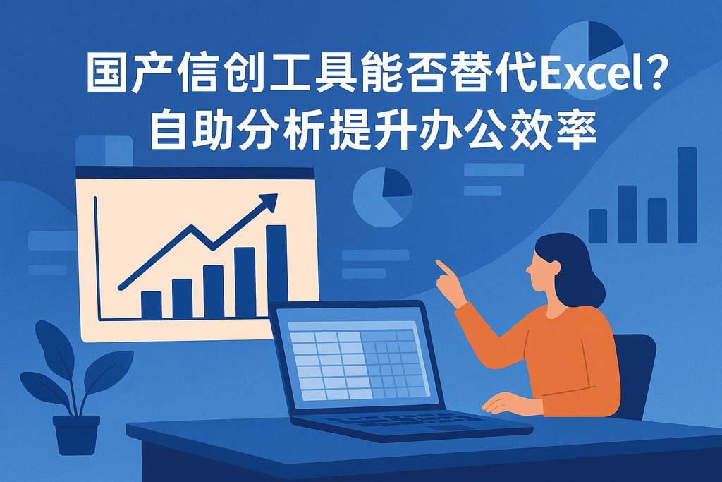 国产信创工具能否替代Excel？自助分析提升办公效率