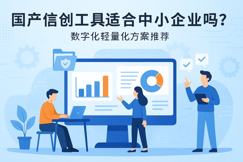 国产信创工具适合中小企业吗？数字化轻量化方案推荐