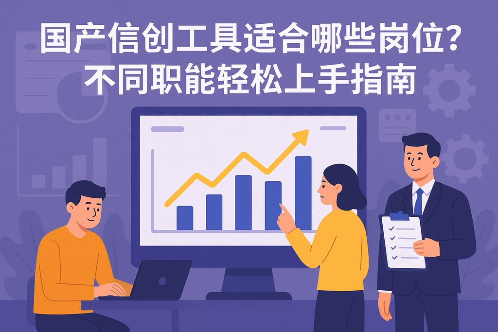 国产信创工具适合哪些岗位？不同职能轻松上手指南