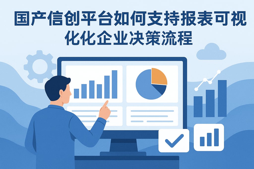 国产信创平台如何支持报表可视化？优化企业决策流程