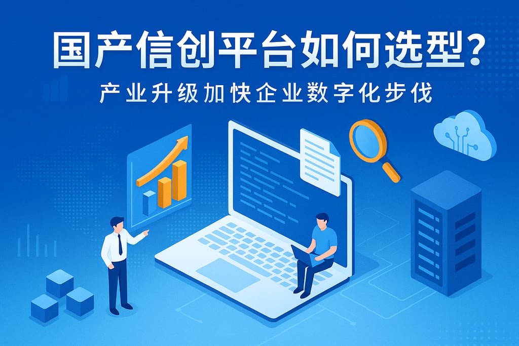 国产信创平台如何选型？产业升级加快企业数字化步伐