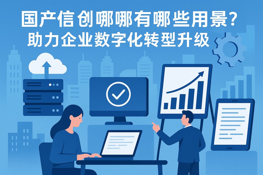 国产信创有哪些应用场景？助力企业数字化转型升级