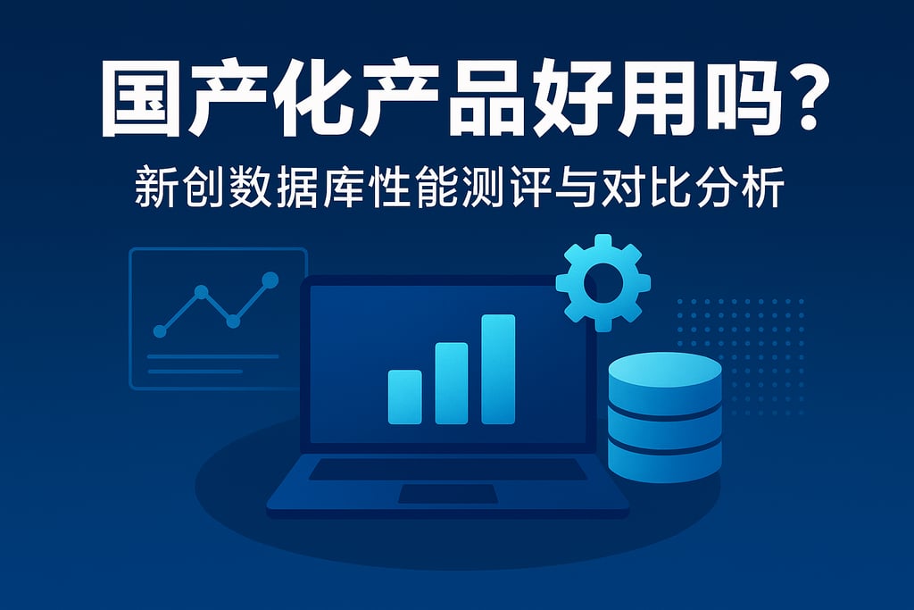国产化产品好用吗？新创数据库性能测评与对比分析