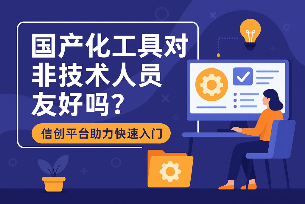 国产化工具对非技术人员友好吗？信创平台助力快速入门