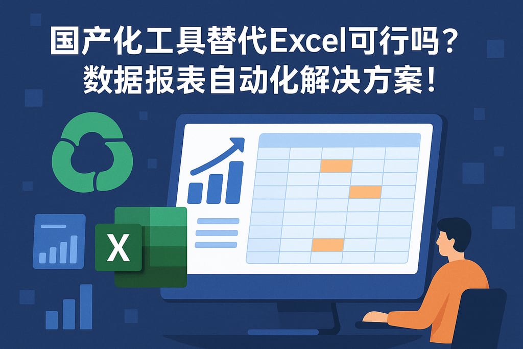 国产化工具替代Excel可行吗？数据报表自动化解决方案！