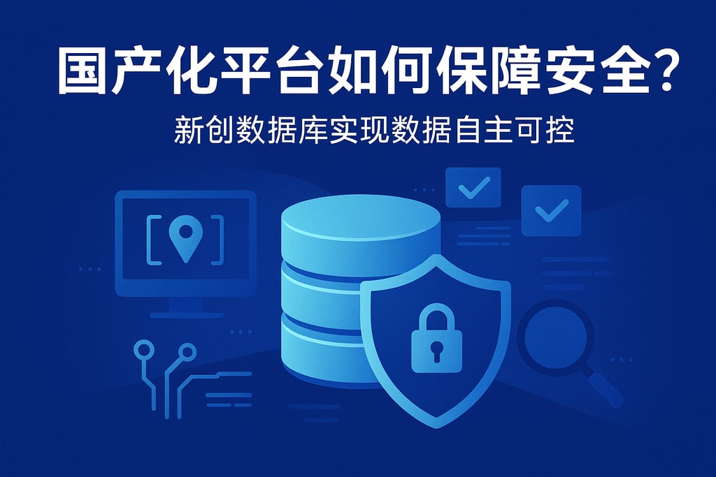 国产化平台如何保障安全？新创数据库实现数据自主可控