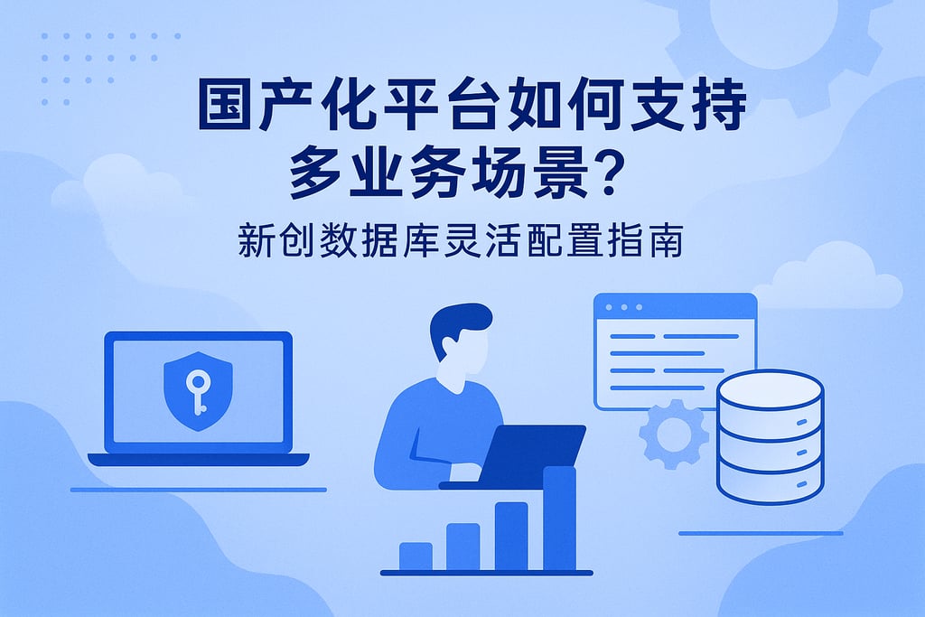 国产化平台如何支持多业务场景？新创数据库灵活配置指南
