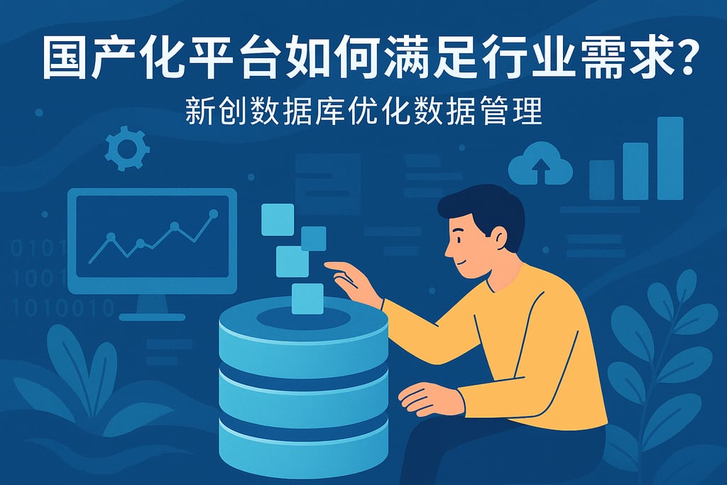 国产化平台如何满足行业需求？新创数据库优化数据管理