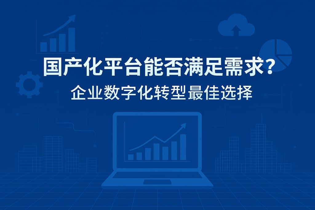 国产化平台能否满足需求？企业数字化转型最佳选择