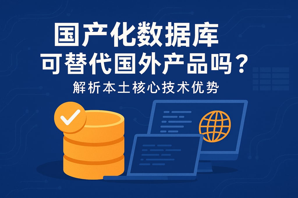 国产化数据库可替代国外产品吗？解析本土核心技术优势