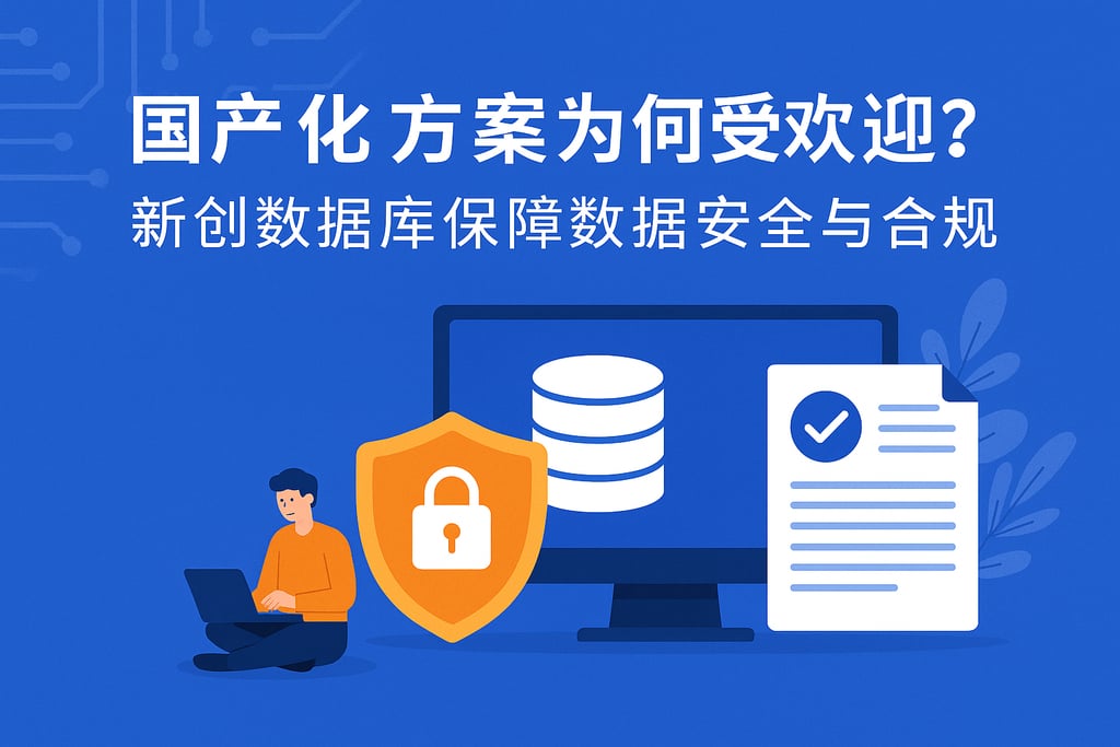 国产化方案为何受欢迎？新创数据库保障数据安全与合规