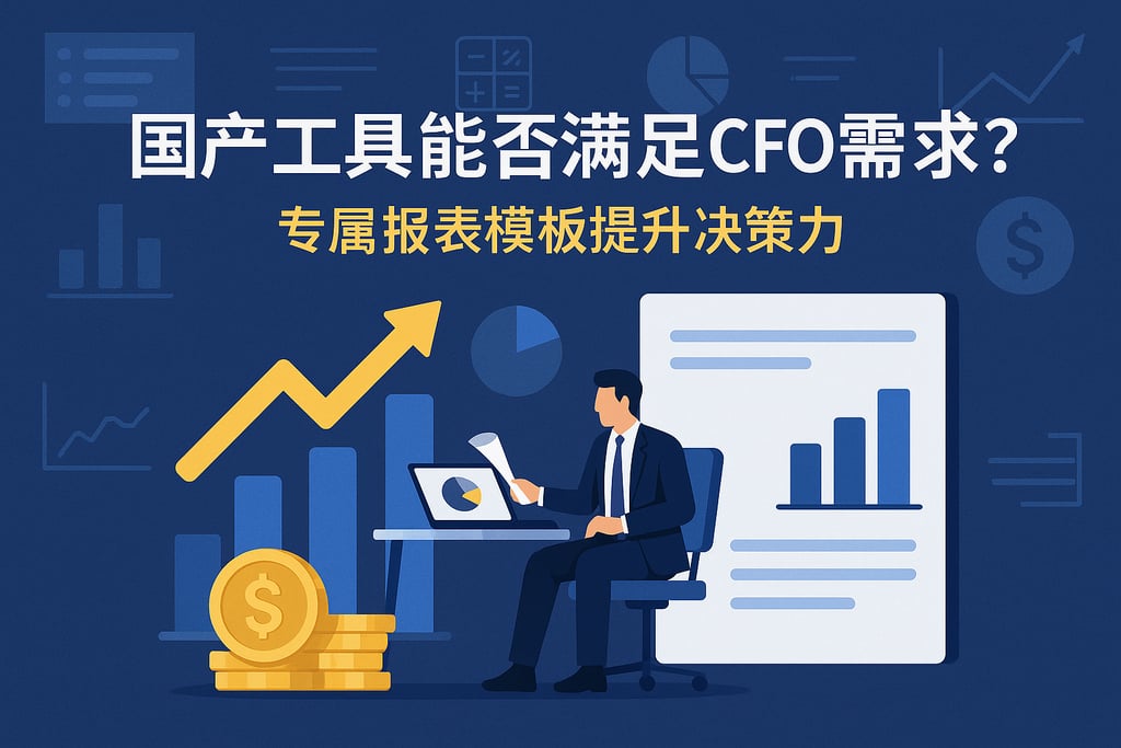 国产工具能否满足CFO需求？专属报表模板提升决策力