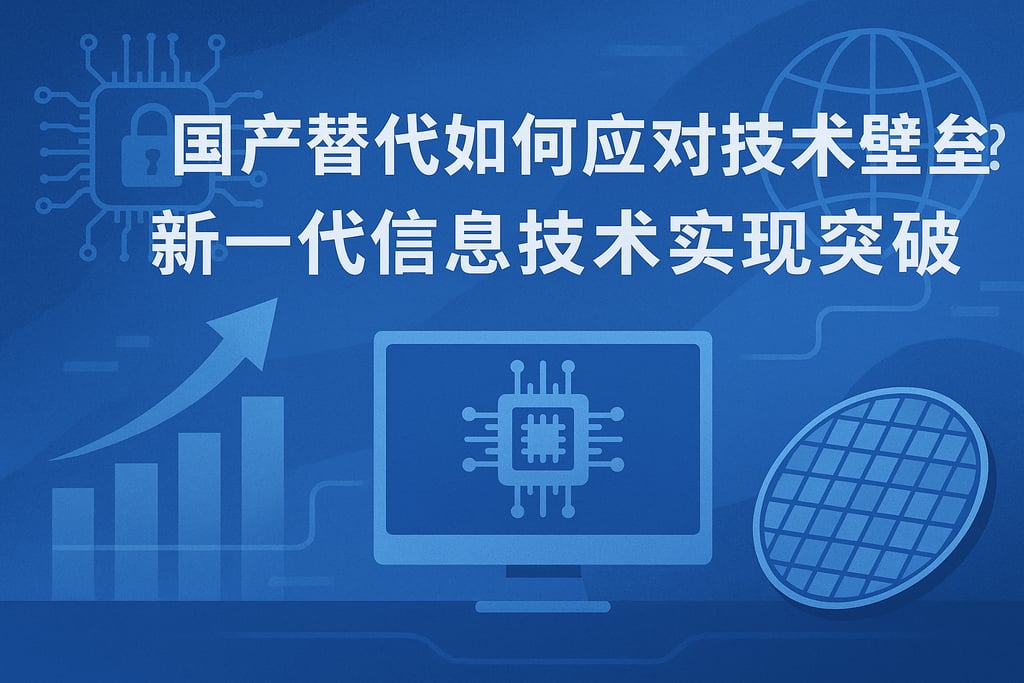 国产替代如何应对技术壁垒？新一代信息技术实现突破