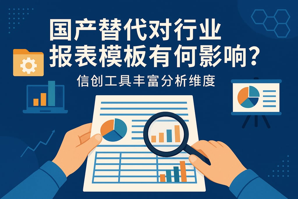 国产替代对行业报表模板有何影响？信创工具丰富分析维度