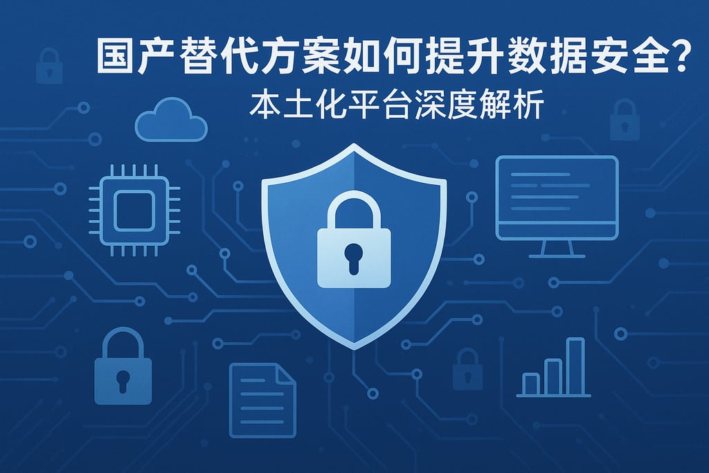 国产替代方案如何提升数据安全？本土化平台深度解析